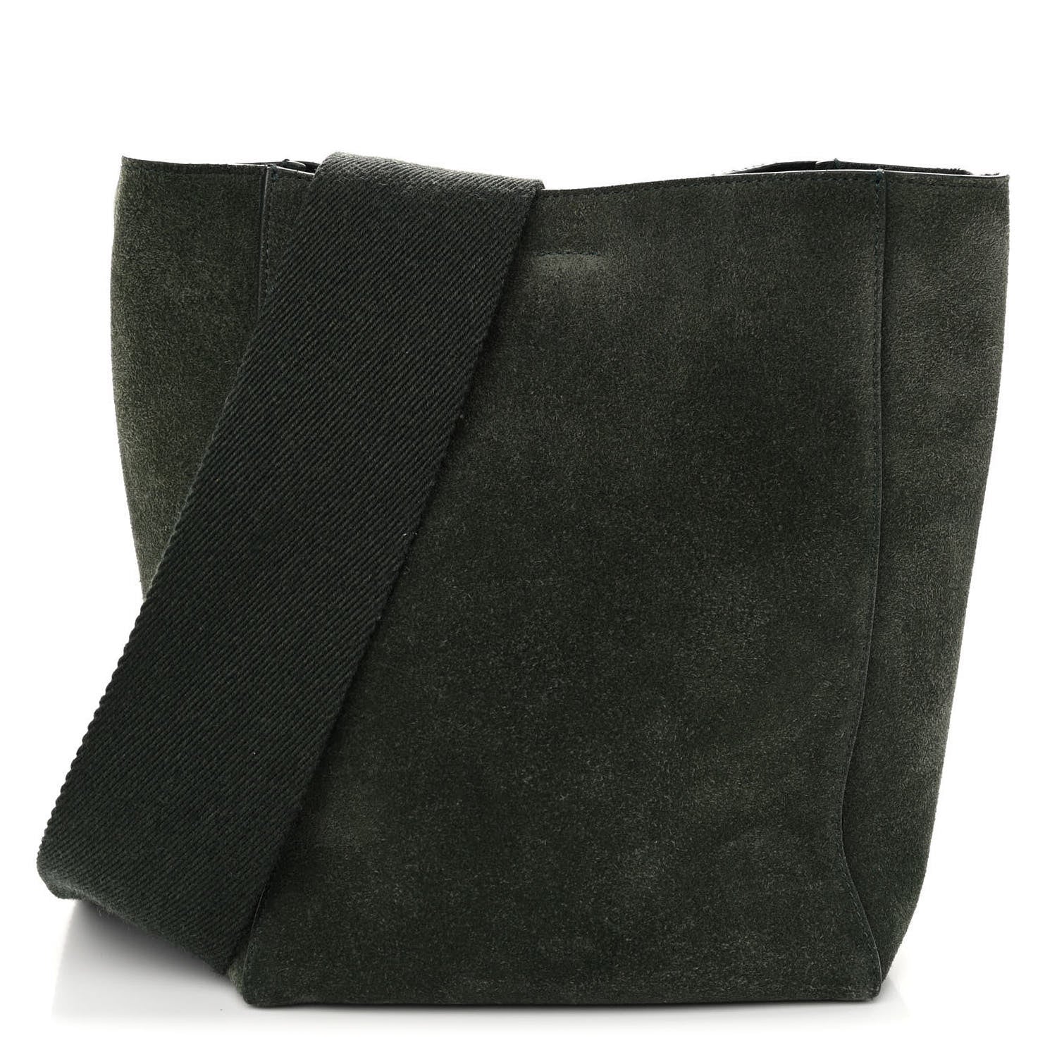 Celine Suede Calfskin Sangle Bucket Bag Amazone 1 of 9