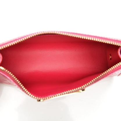 Louis Vuitton Vernis Trousse Cosmetic Pouch Rose Pop 5 of 6