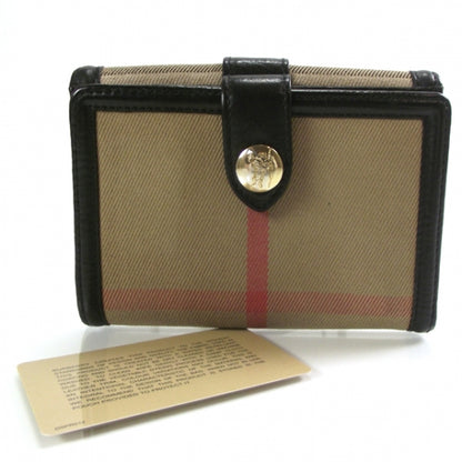 Burberry Canvas Nova Check Wallet 2 of 8