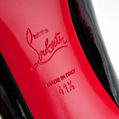 Christian Louboutin Patent Simple 85 Pumps 41.5 Black 6 of 7
