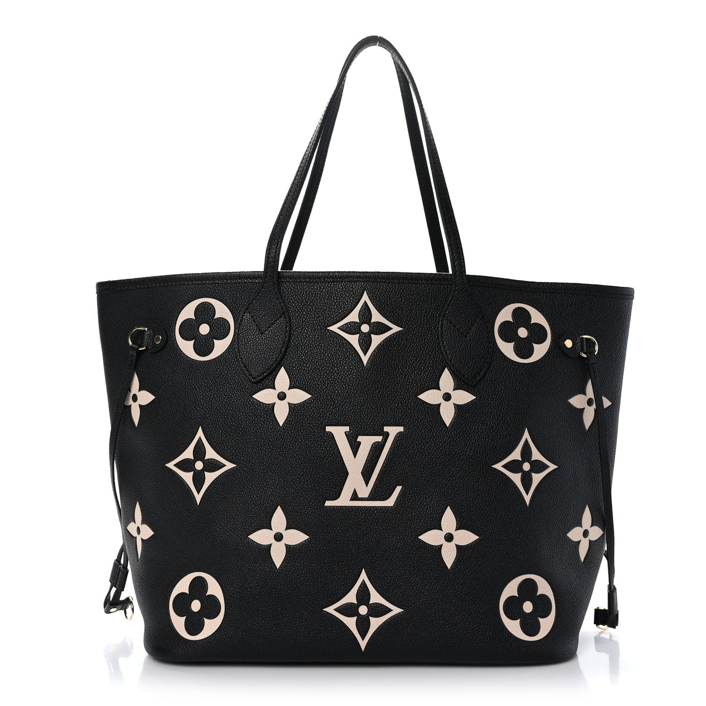 Empreinte Monogram Giant Neverfull MM Black Beige