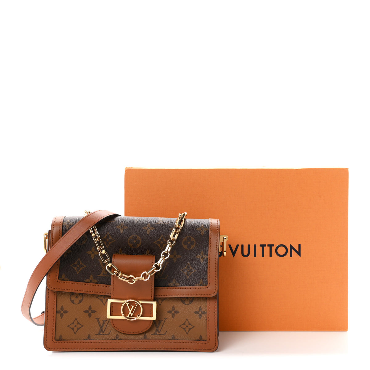 Louis Vuitton Reverse Monogram Dauphine MM 11 of 11