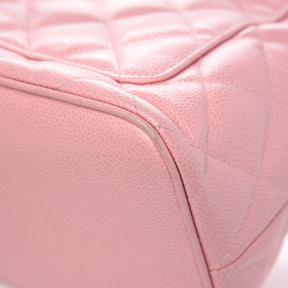 Chanel Caviar Quilted Medallion Tote Light Pink 13 of 13