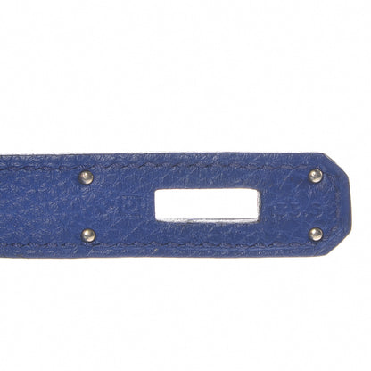Hermes Togo Birkin 35 Bleu Electrique 9 of 9