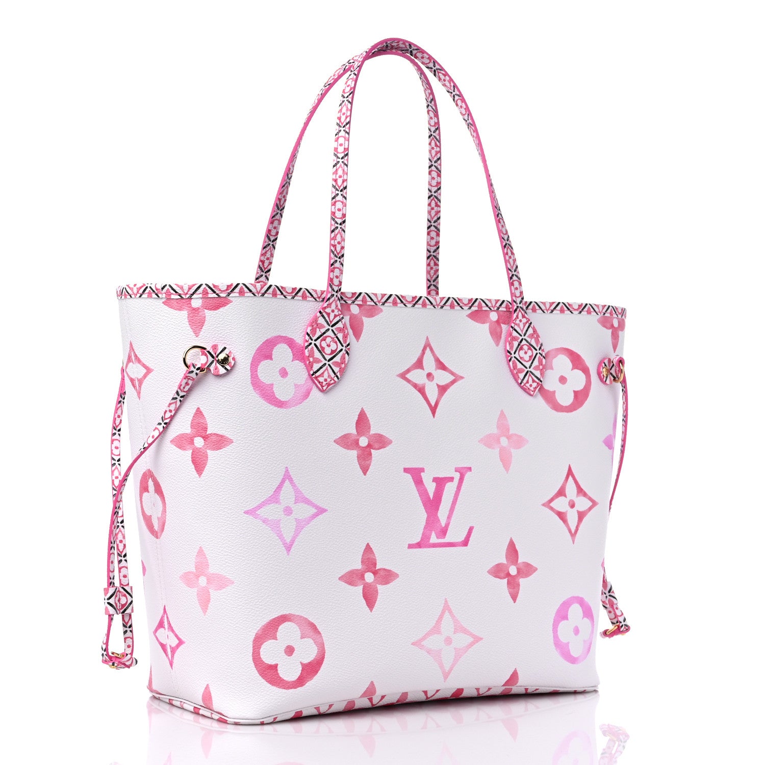 Louis Vuitton Monogram Giant By The Pool 2.0 Neverfull MM Rose 4 of 9