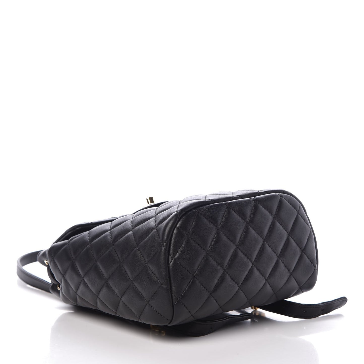 Calfskin Quilted Mini Urban Spirit Backpack Black