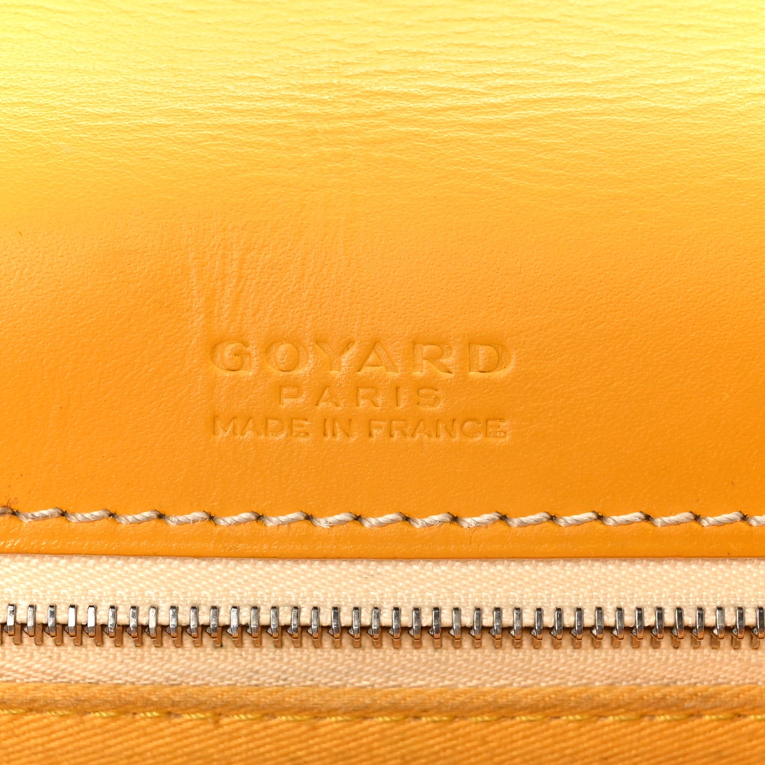 Goyard Goyardine Belvedere PM Messenger Bag Yellow 6 of 12