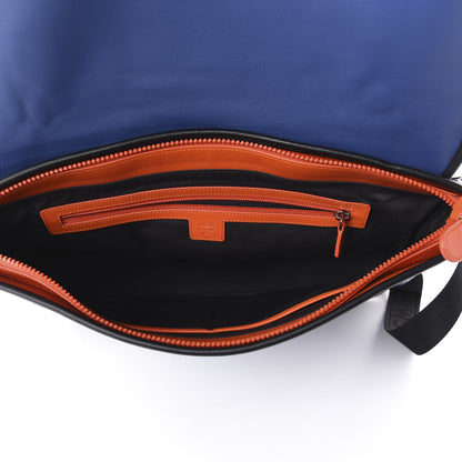 MCM Visetos Large Messenger Bag Estate Blue 5 of 9