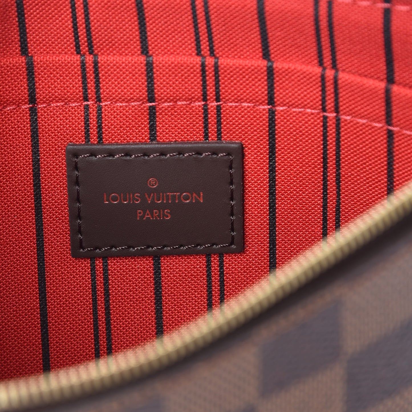 Damier Ebene Neverfull MM GM Pochette