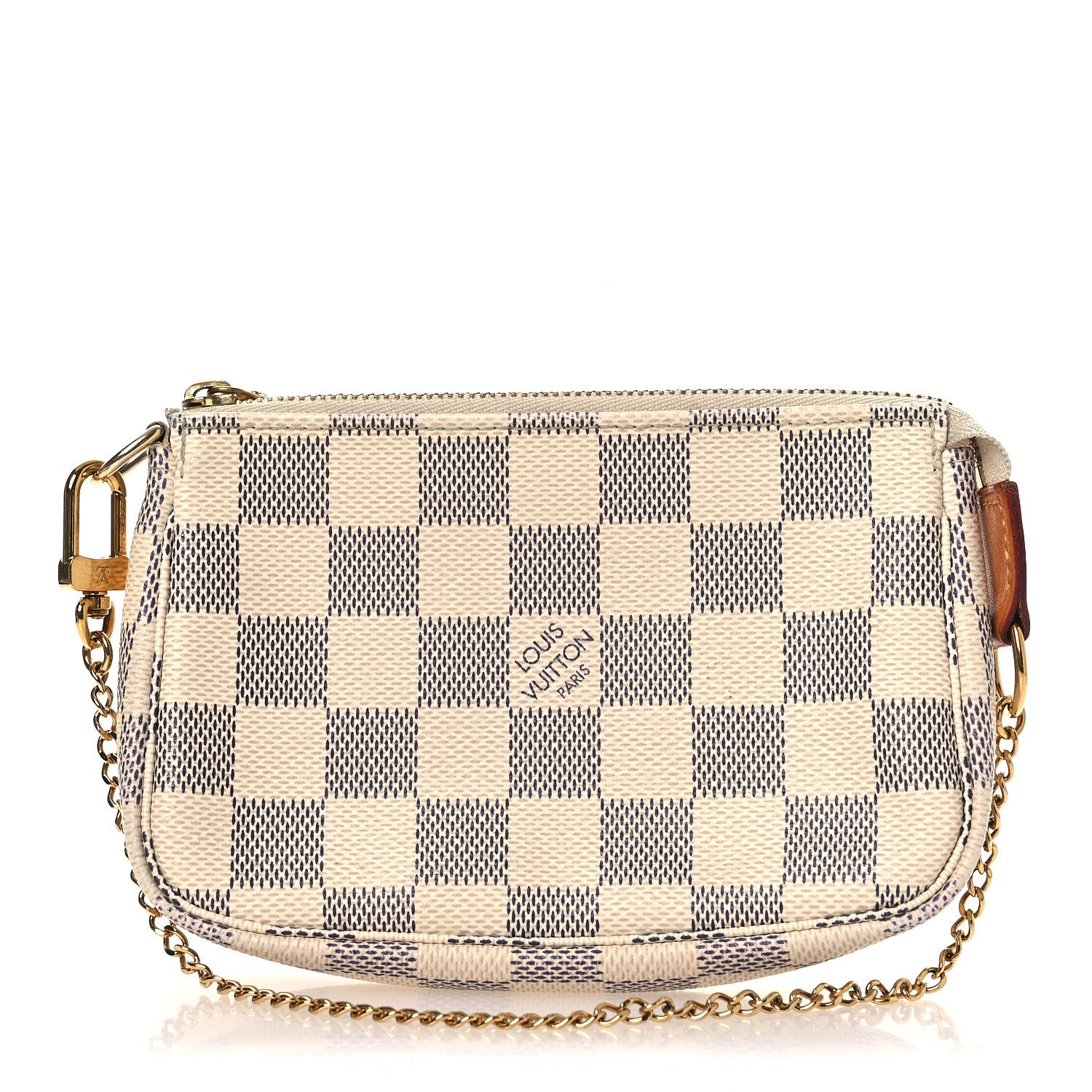 Louis Vuitton Damier Azur Mini Pochette Accessories 1 of 12
