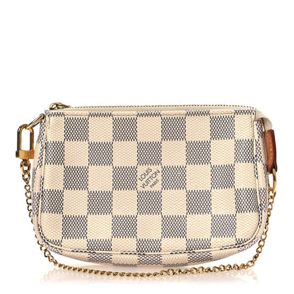 Louis Vuitton Damier Azur Mini Pochette Accessories 1 of 12