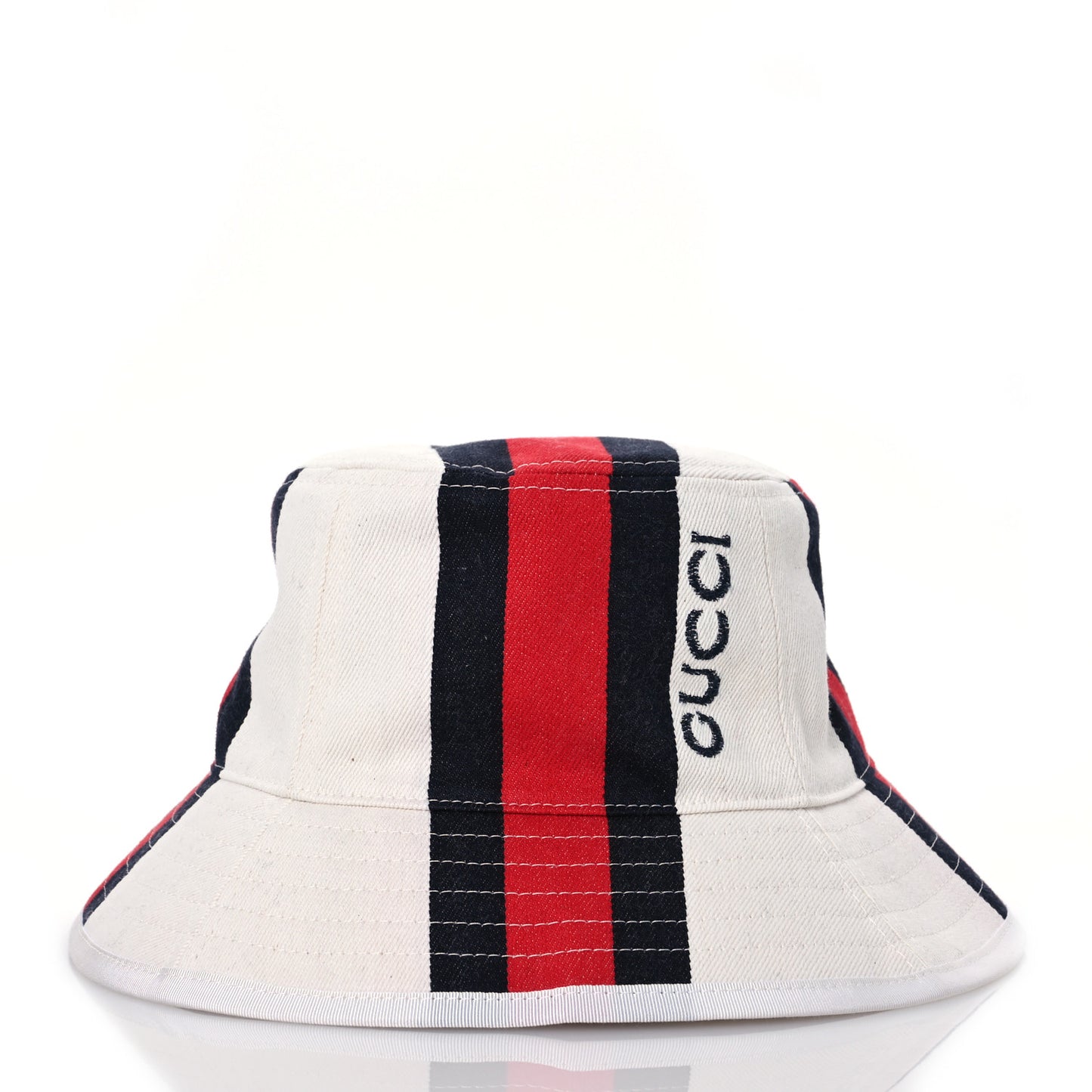 Monogram Canvas Web Bucket Hat S White