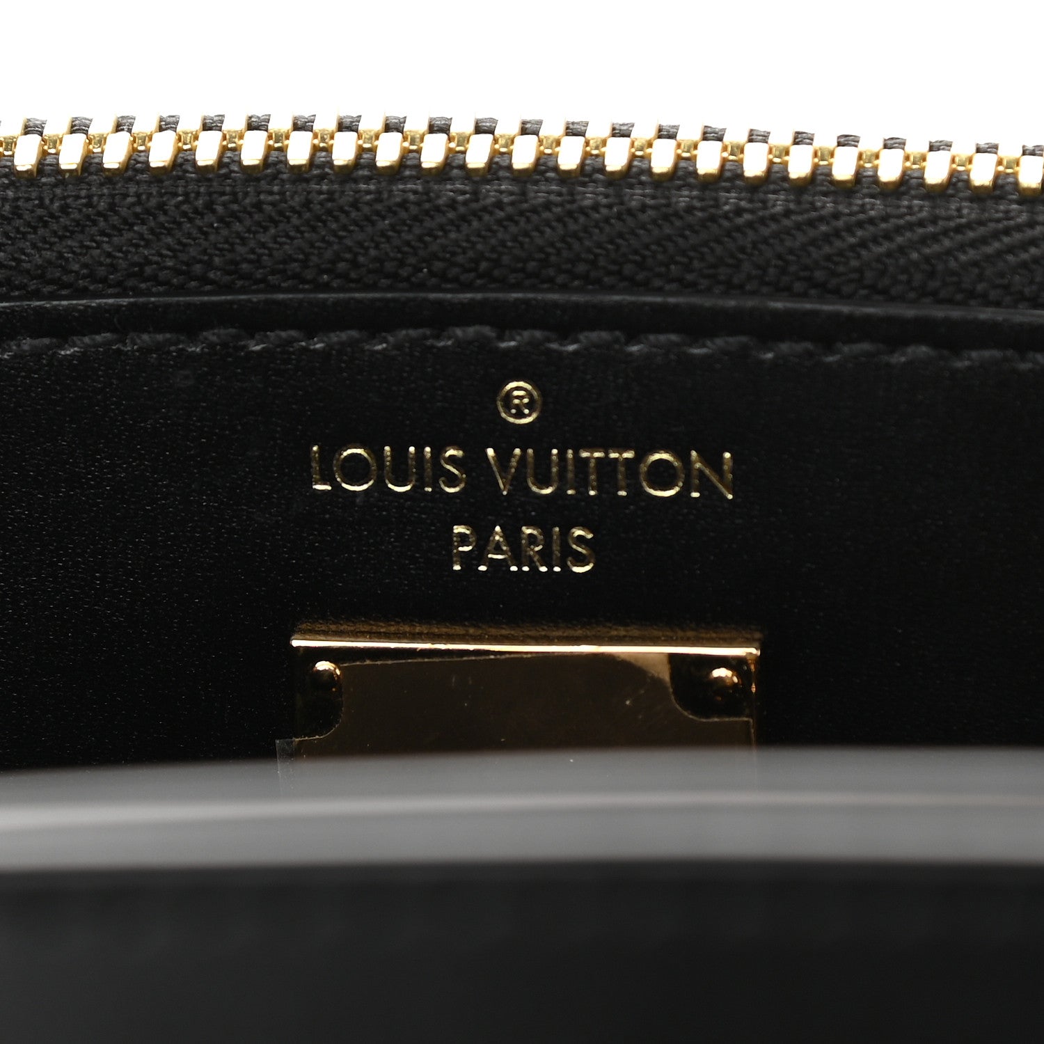 Louis Vuitton Calfskin Monogram Damier Tressage City Steamer PM Black 6 of 10