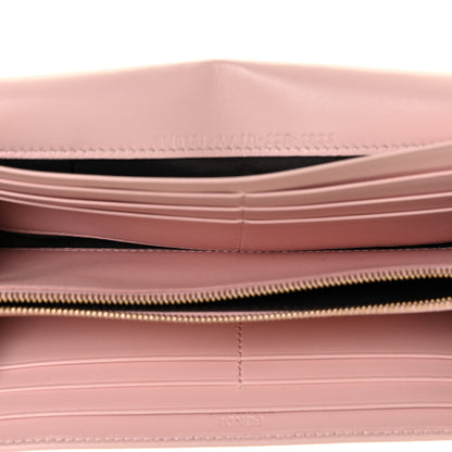 Fendi Nappa Matisse FF Embossed Continental Wallet Rosa Confetto 5 of 9