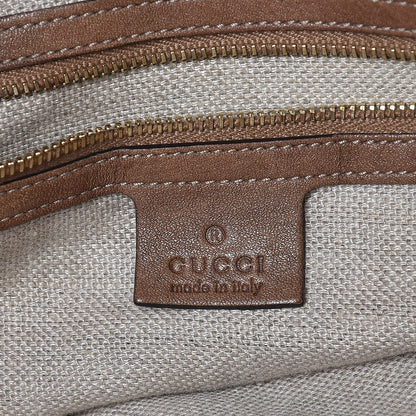 Gucci Grained Calfskin Medium Charlotte Hobo Light Brown 6 of 8