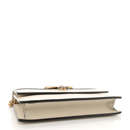 Gucci Calfskin Queen Margaret Chain Wallet Mystic White 4 of 15