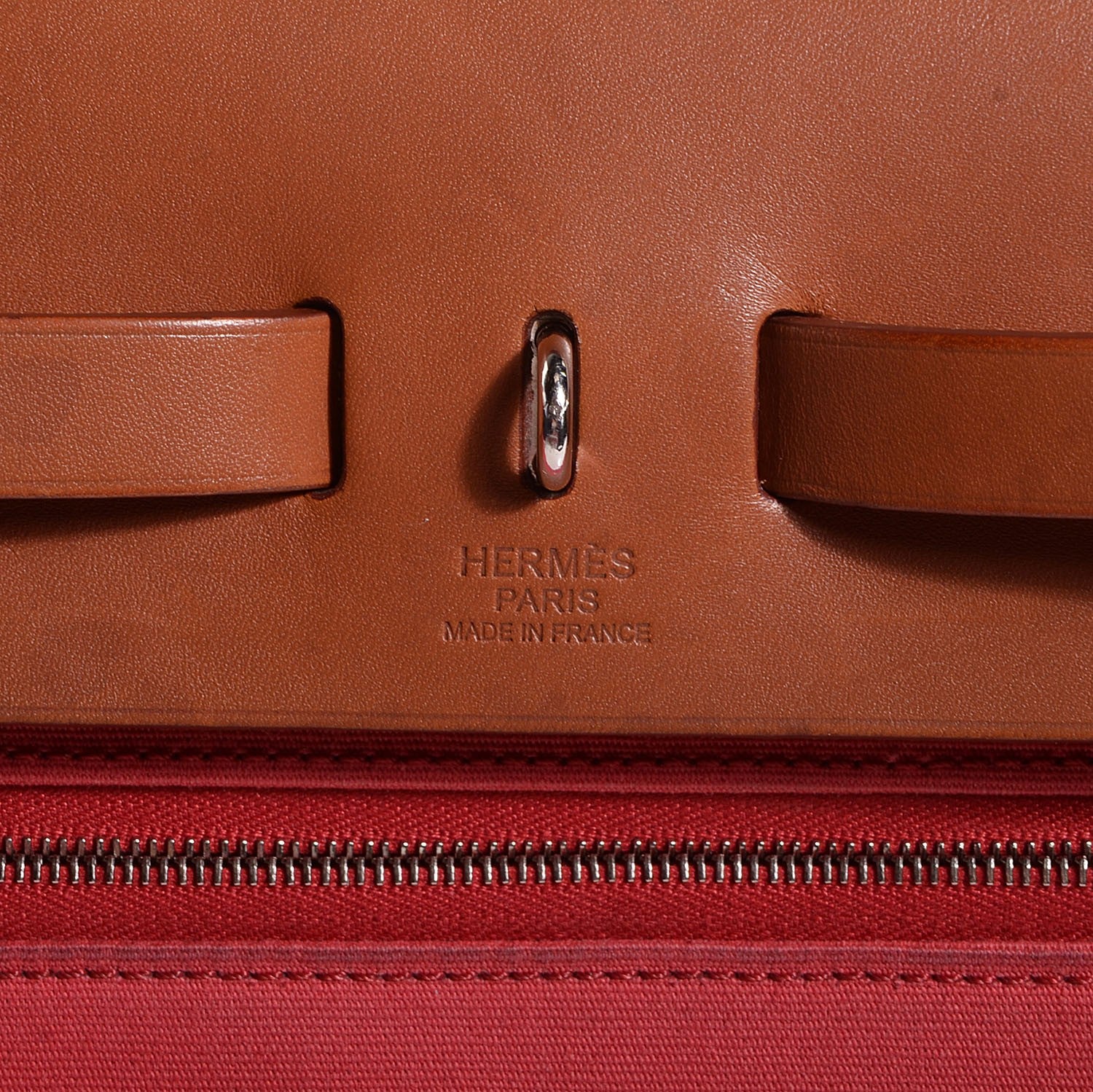 Hermes Vache Hunter Toile Herbag Zip 31 PM Rose Jaipur 7 of 12