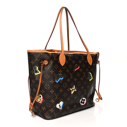 Louis Vuitton Monogram Love Locks Neo Neverfull MM 4 of 16