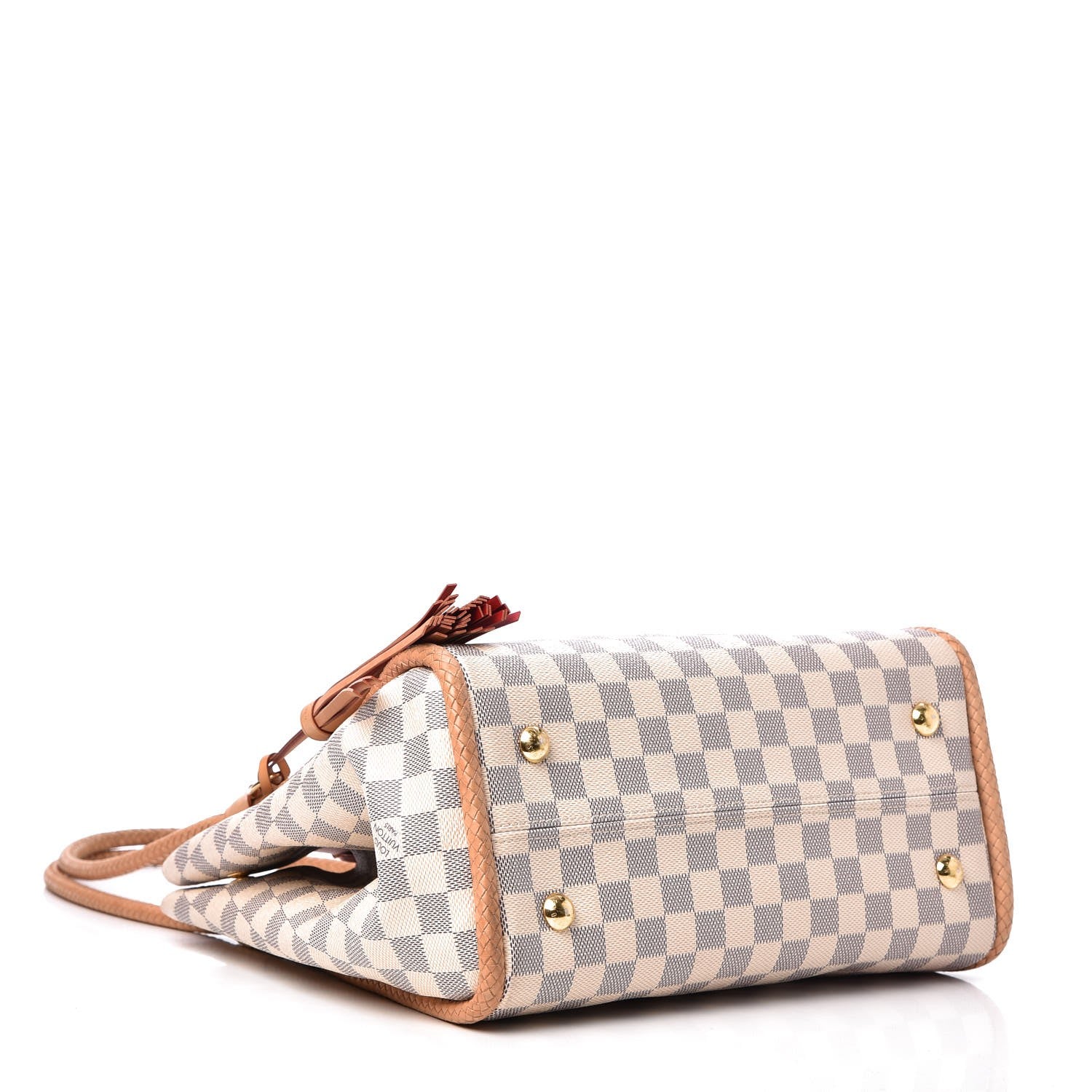 Louis Vuitton Damier Azur Propriano Rose Ballerine 4 of 9