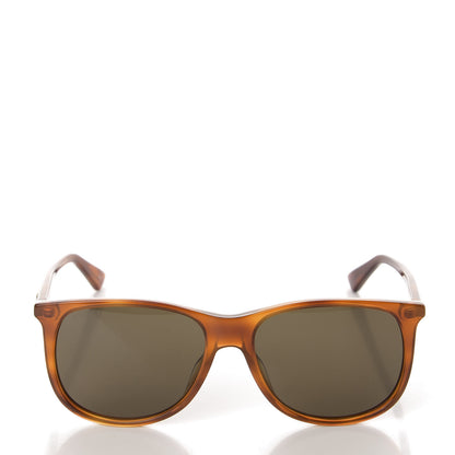 Gucci Acetate Frame Sunglasses GG0263S Havana 2 of 8