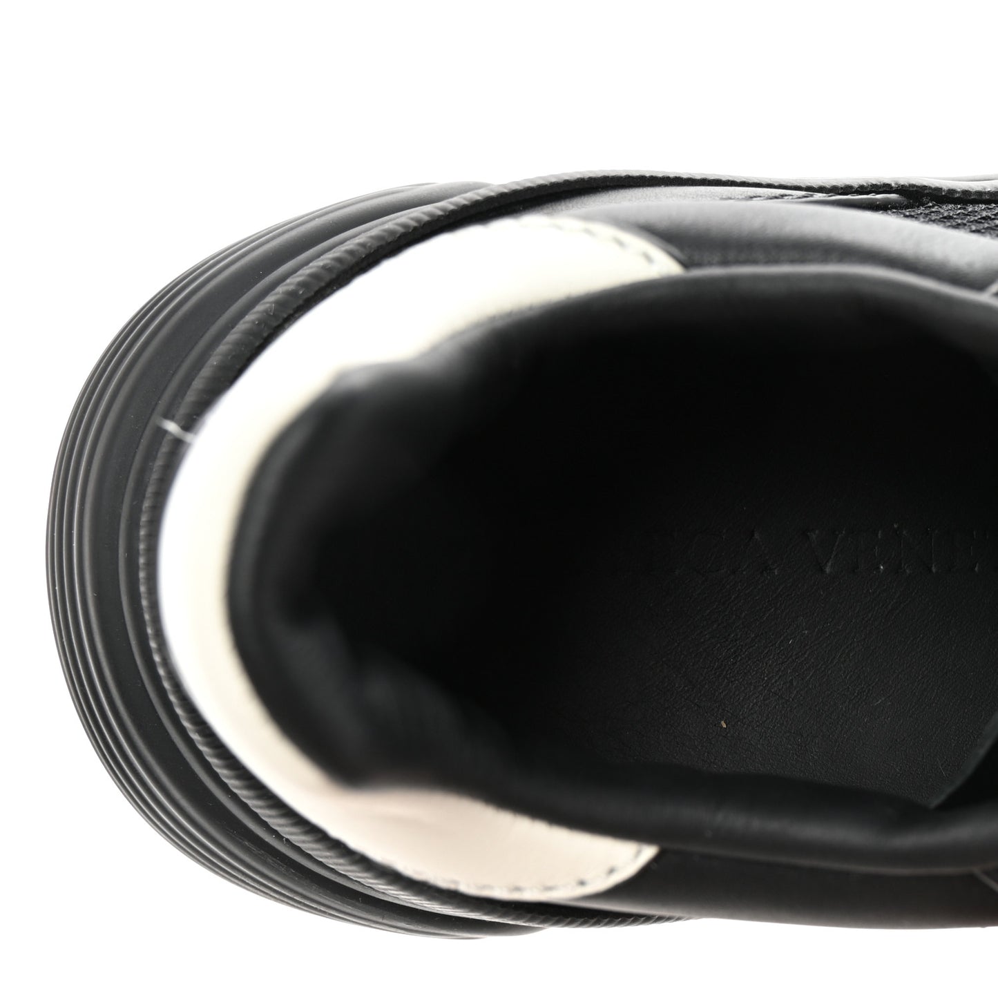 Calfskin Technical Mesh Speedster Sneakers 40.5 Black White