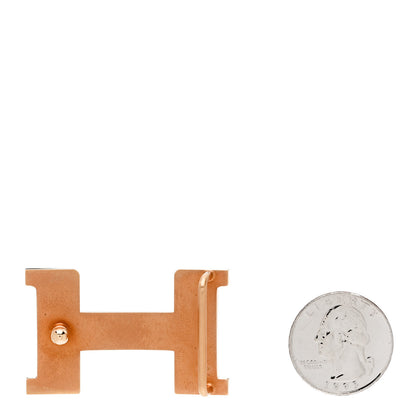 Hermes Polished Constance 24mm Belt Buckle Rose Gold 2 of 4