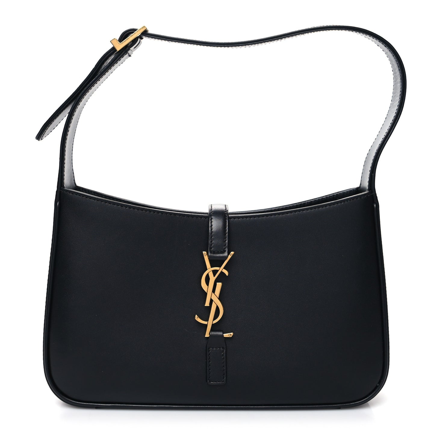 Smooth Calfskin Le 5 A 7 Hobo Black