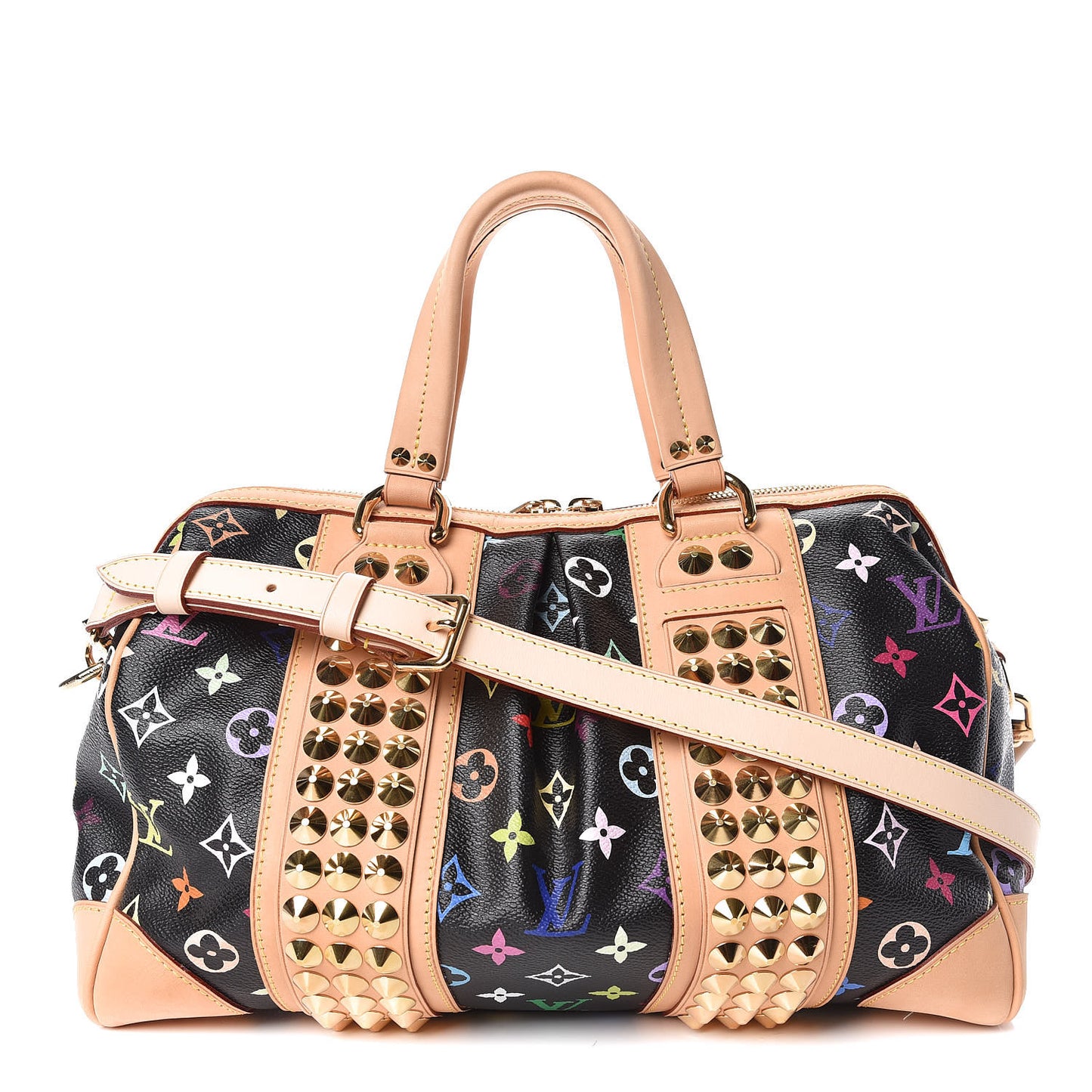 Monogram Multicolor Courtney MM Black