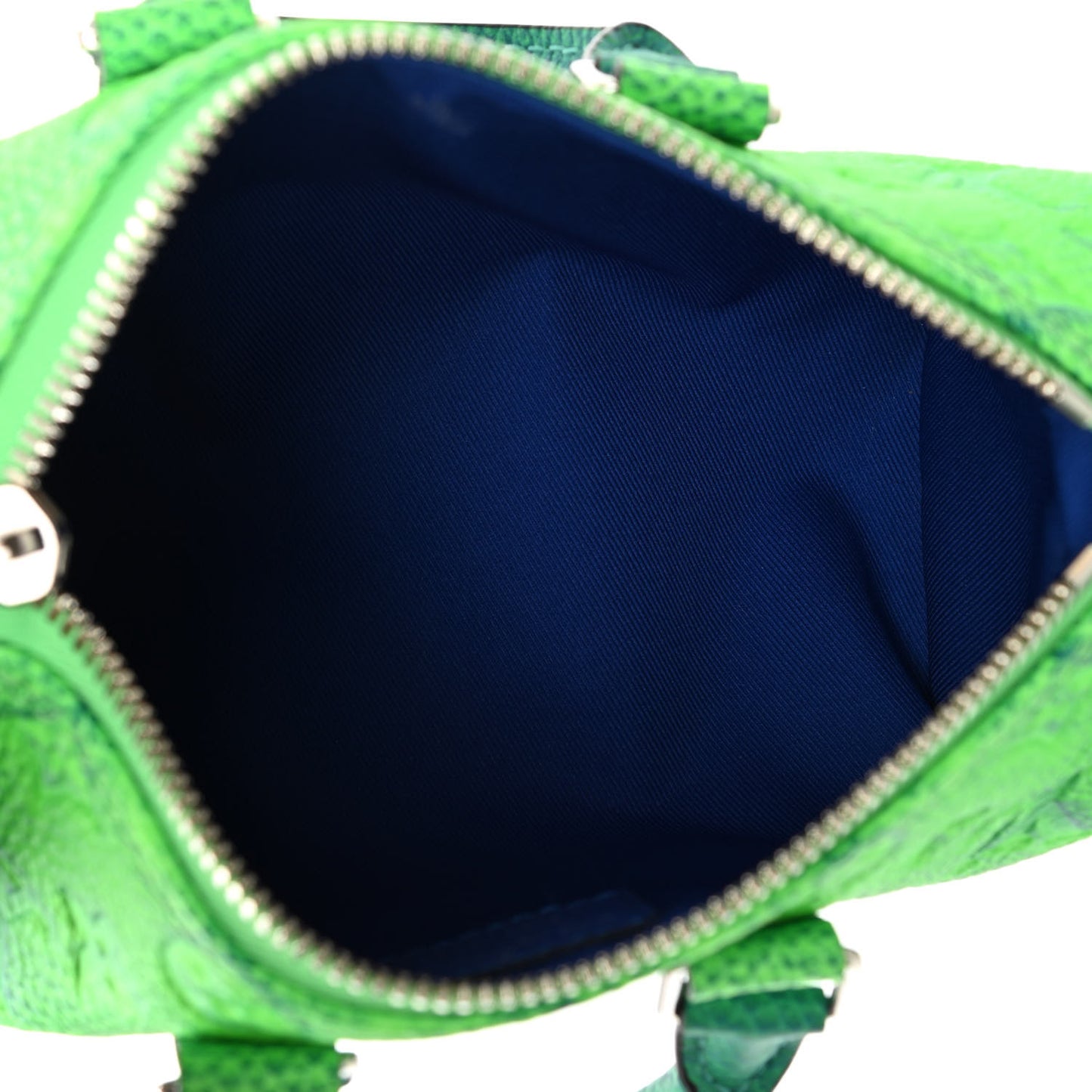 Taurillon Illusion Keepall XS Bleu Vert