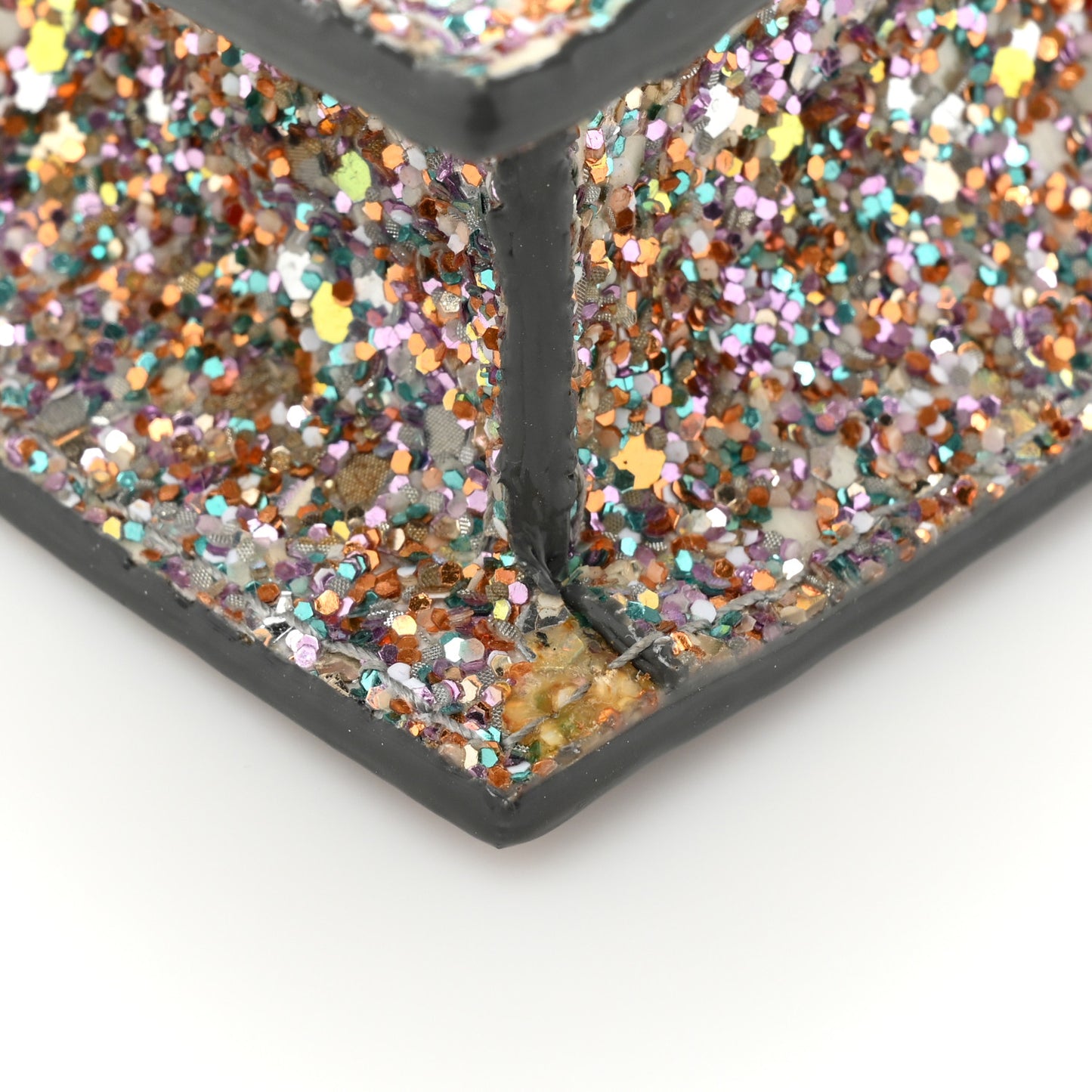 Coarse Glitter Mini Paris Crossbody Mochi