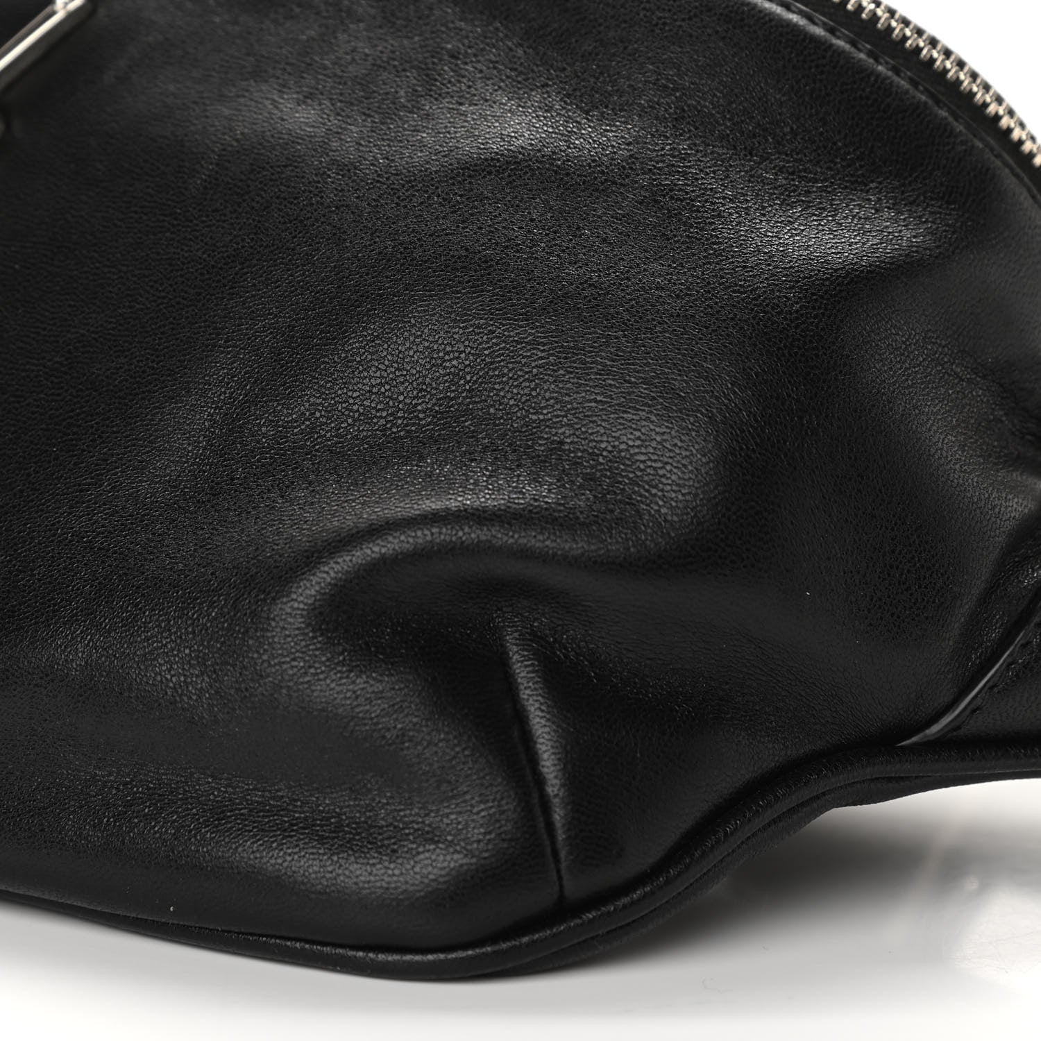 Saint Laurent Calfskin Monogram Belt Bag Black 10 of 11