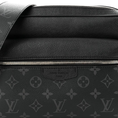 Louis Vuitton Taiga Monogram Eclipse Outdoor Messenger Black 7 of 10