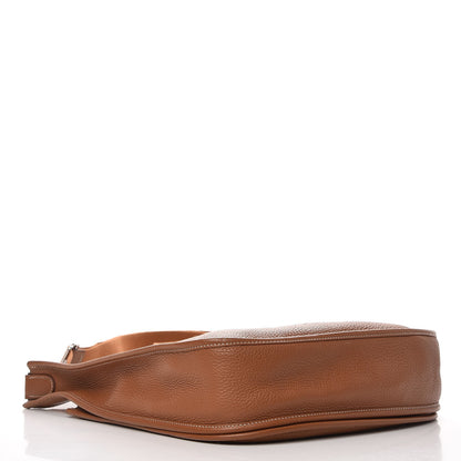 Hermes Taurillon Clemence Evelyne III GM Gold 4 of 9