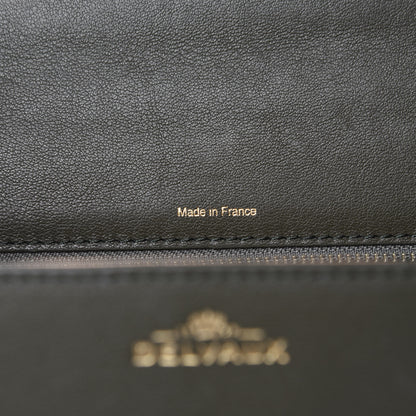 Delvaux Calf Hair MM Tempete Satchel Kaki 11 of 12