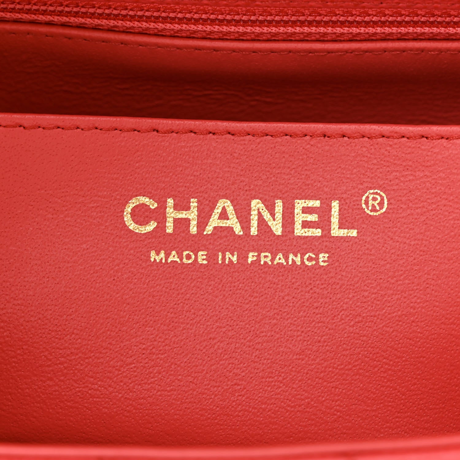 Chanel Caviar Quilted Mini Rectangular Flap Dark Pink 6 of 12