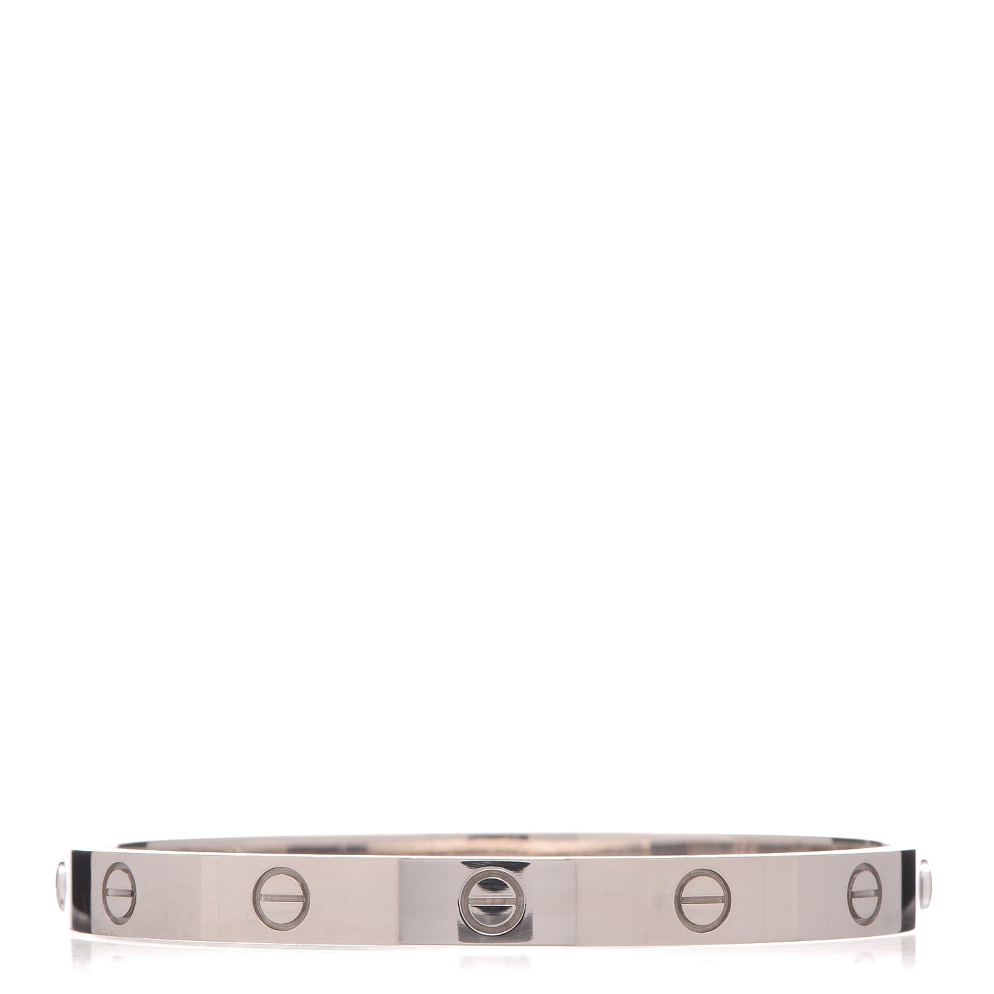 18K White Gold LOVE Bracelet 18