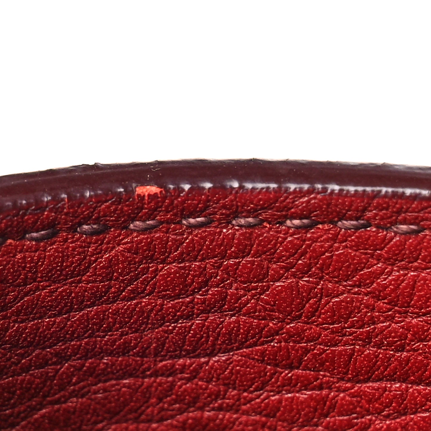 Vitello Daino Tote Rosso