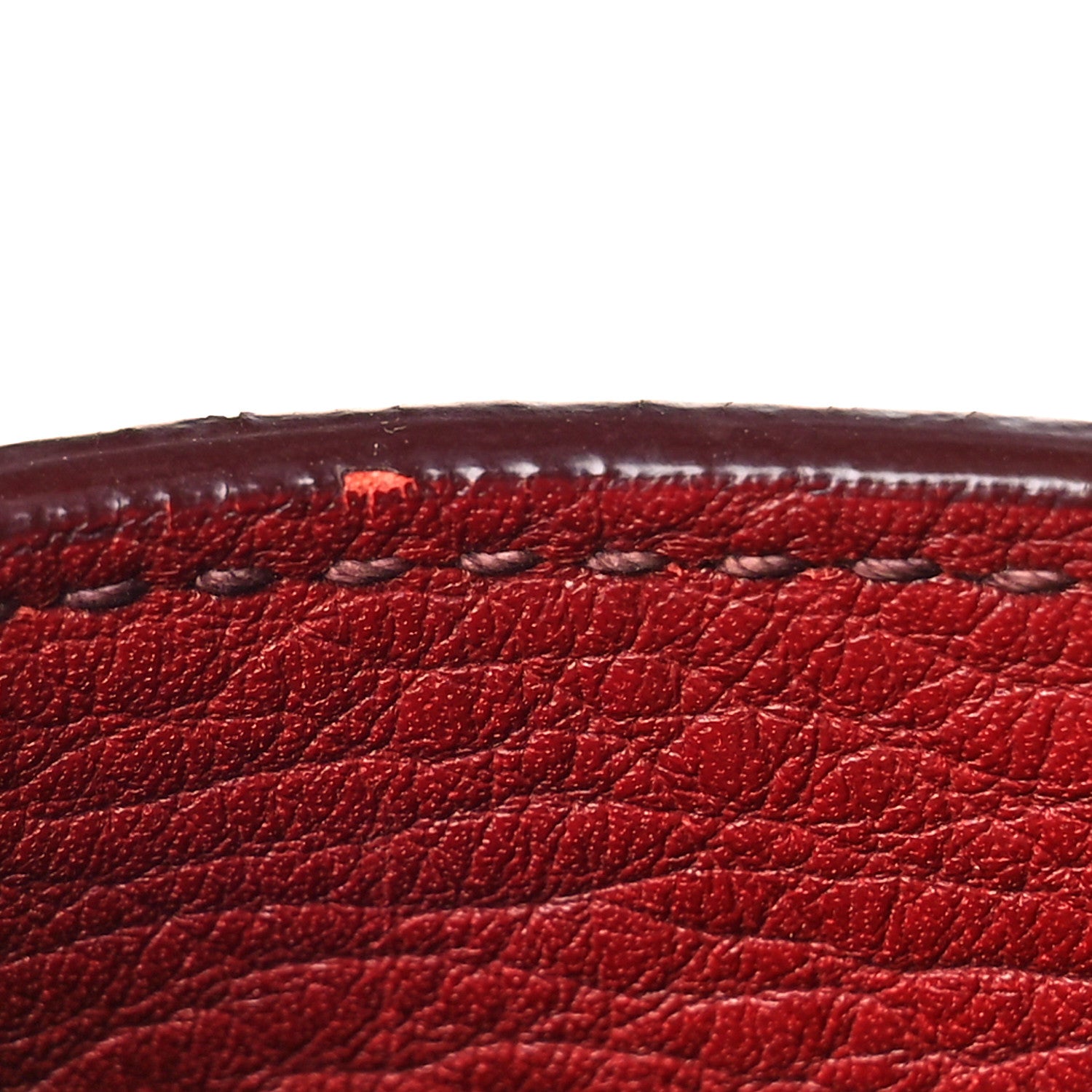 Prada Vitello Daino Tote Rosso 10 of 10