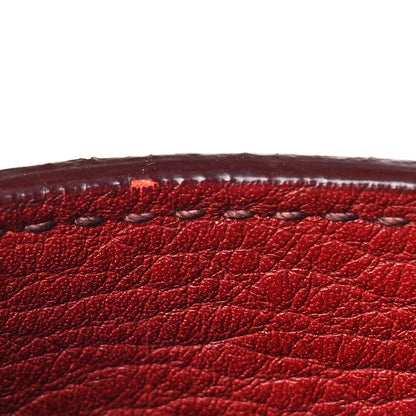 Prada Vitello Daino Tote Rosso 10 of 10