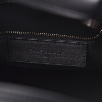 Balenciaga Veau Soyeux Perforated Blackout Hardware City Black 6 of 10