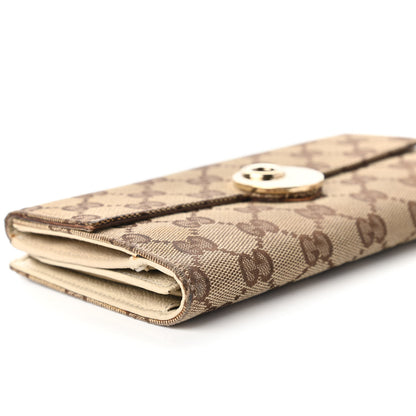 Gucci Monogram Eclipse Continental Wallet Off White 7 of 14