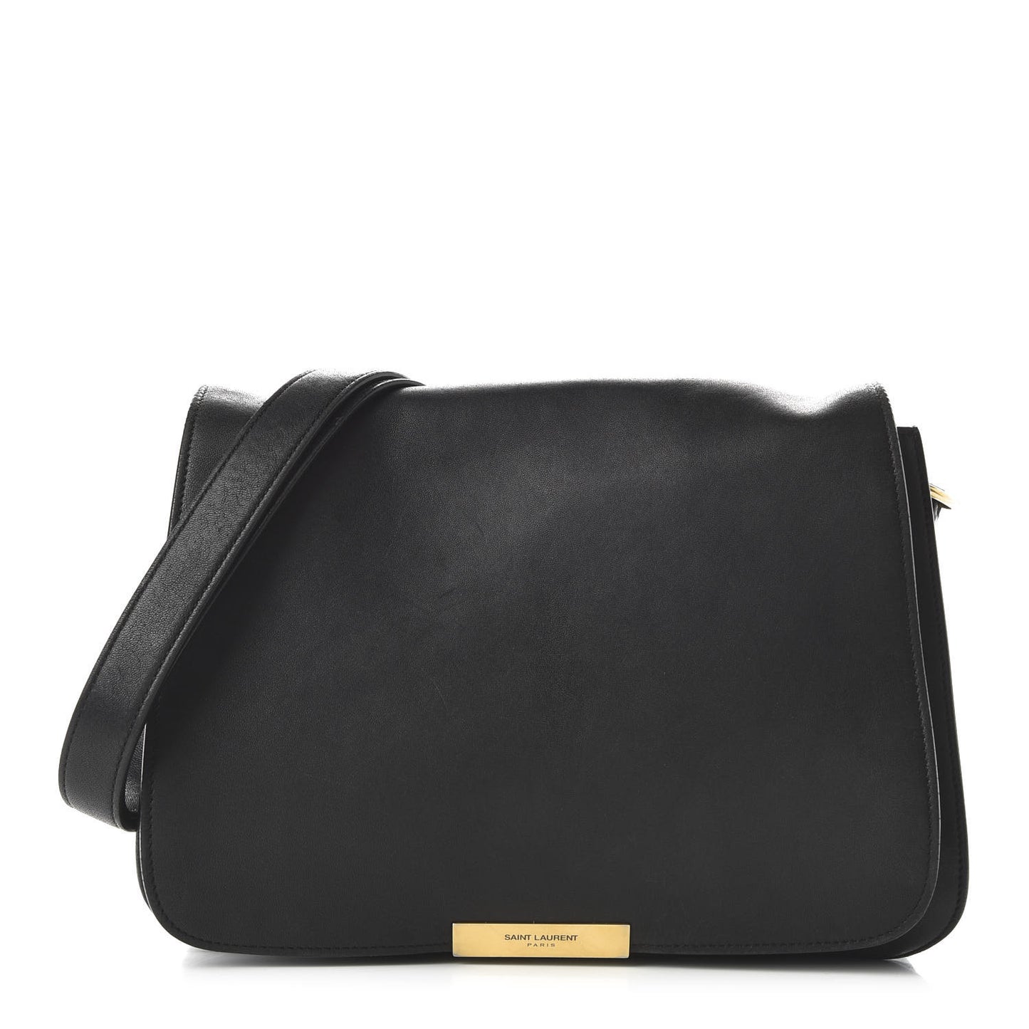 Lambskin Amalia Flap Shoulder Bag Black