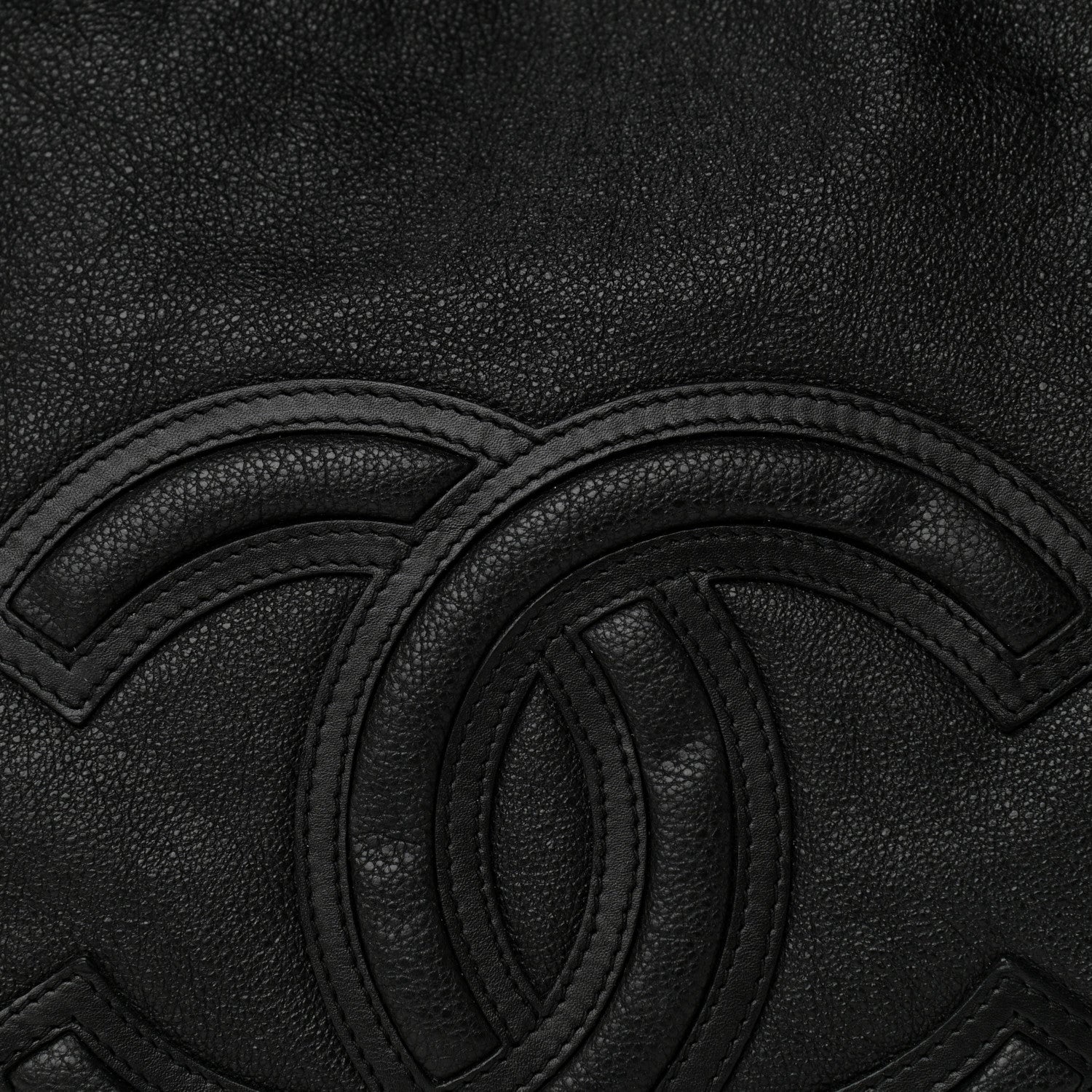 Chanel Calfskin CC Shoulder Bag Black 8 of 12