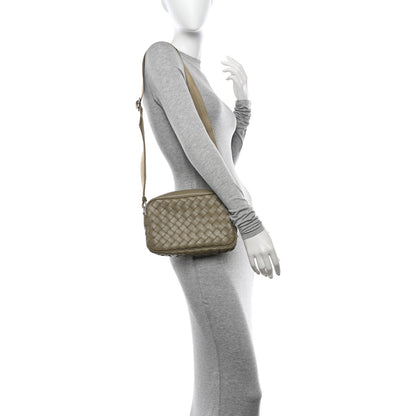 Bottega Veneta Calfskin Intrecciato Mini Camera Bag Travertine 2 of 10
