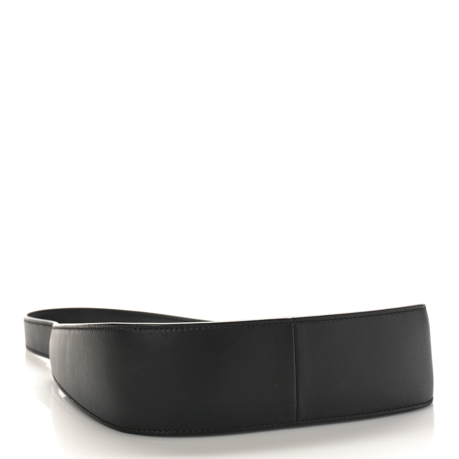 The Row Smooth Calfskin Half Moon Shoulder Bag Black 4 of 9