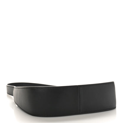 The Row Smooth Calfskin Half Moon Shoulder Bag Black 4 of 9