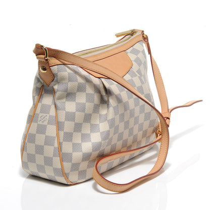 Louis Vuitton Damier Azur Siracusa PM 3 of 8