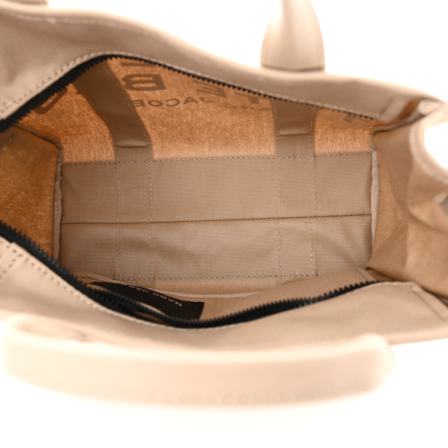 Marc Jacobs Cotton Canvas Medium The Traveler Tote Bag Beige 5 of 10