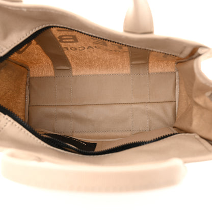 Marc Jacobs Cotton Canvas Medium The Traveler Tote Bag Beige 5 of 10