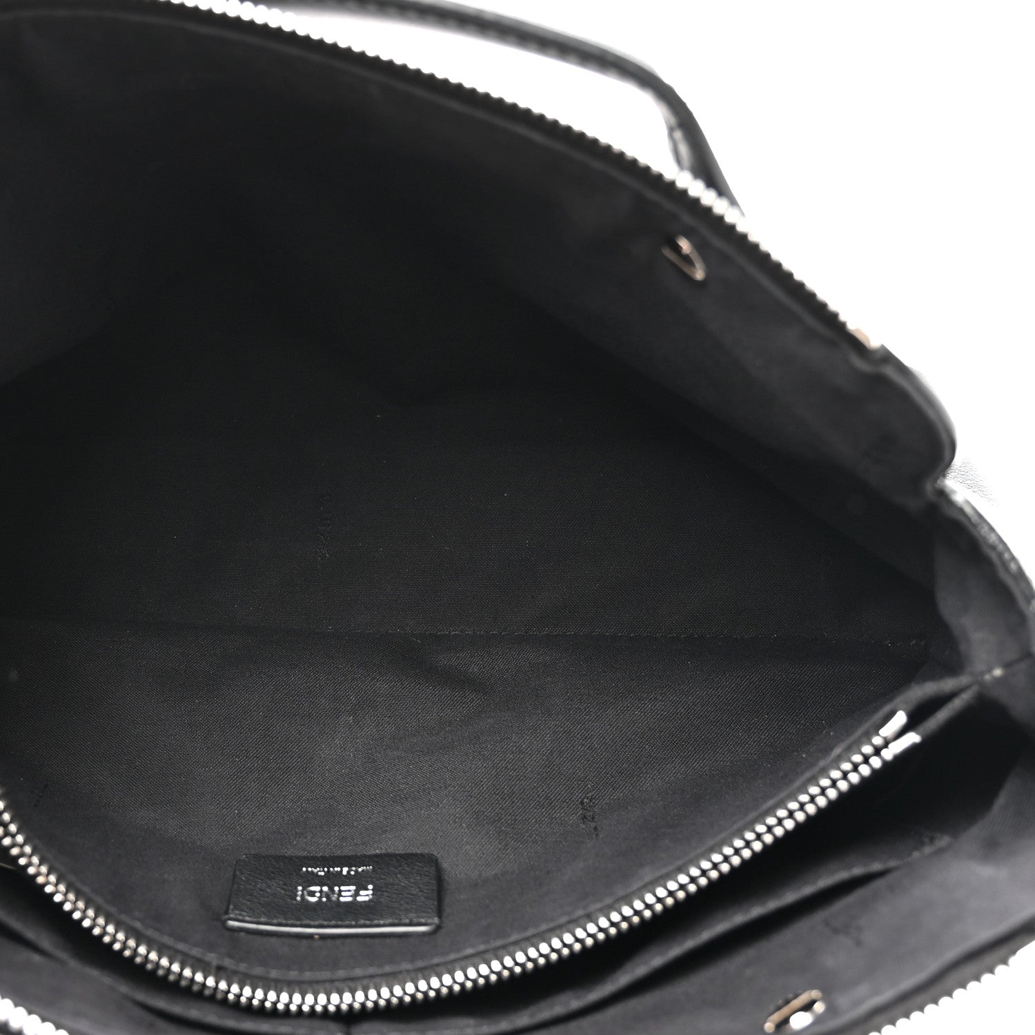 Fendi Vitello Dolce Medium By The Way Boston Bag Black 5 of 15